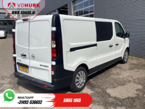 Opel Vivaro Bestelbus 1.6 CDTI 125 pk L2 DC Dubbel Cabine EXPORT ONLY Climate/ Navi/ Cruise/ Camera/ PDC