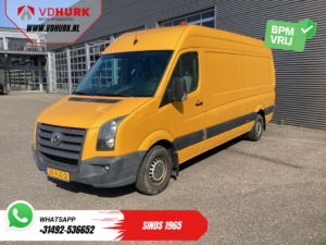 Volkswagen Crafter Bestelbus 32 2.5 TDI 136 pk L3H2 EXPORT ONLY DB Riem V.V./ 2.8t Trekgewicht/ Airco/ 270Gr.Deuren/ Trekhaak