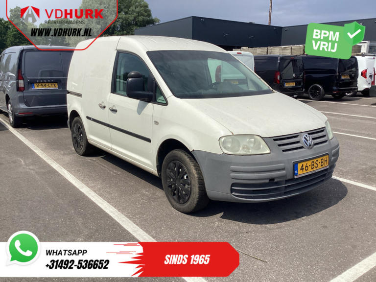 Volkswagen Caddy Koel-vriestransport 2.0 SDI ENGINE BROKEN EXPORT ONLY Koel/ Delphi/ Kühl/ Frigo