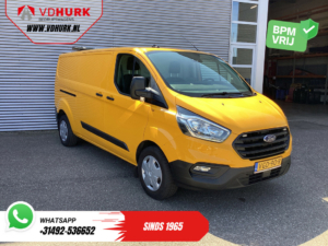 Ford Transit Custom Bestelbus 340 2.0 TDCI 130 pk L2 EXPORT ONLY Schuifdeur 2x/ 2.8t Trekverm./ Carplay/ Stoelverw./ Camera/ Trekhaak