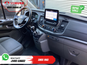Ford Transit Custom Bestelbus 340 2.0 TDCI 130 pk L2 EXPORT ONLY Schuifdeur 2x/ 2.8t Trekverm./ Carplay/ Stoelverw./ Camera/ Trekhaak