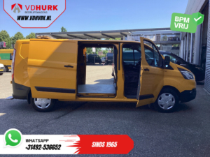 Ford Transit Custom Bestelbus 340 2.0 TDCI 130 pk L2 EXPORT ONLY Schuifdeur 2x/ 2.8t Trekverm./ Carplay/ Stoelverw./ Camera/ Trekhaak