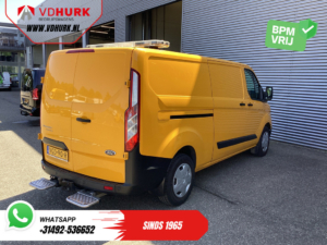 Ford Transit Custom Bestelbus 340 2.0 TDCI 130 pk L2 EXPORT ONLY Schuifdeur 2x/ 2.8t Trekverm./ Carplay/ Stoelverw./ Camera/ Trekhaak