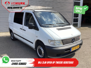 Mercedes-Benz Vito Bestelbus 108 CDI EXPORT ONLY ENGINE DEFECT NL Auto/ Trekhaak/ Imperiaal/ Fietsendrager