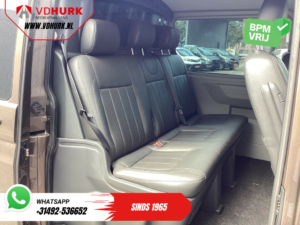 Volkswagen Transporter Bestelbus 2.0 TDI DSG Aut. 140 pk L2 DC Dubbel Cabine EXPORT ONLY NL Auto/ APK 04-2026/ Riem V.V./ Leder/ Cruise/ Camera/ Navi/ Sidebars/ 