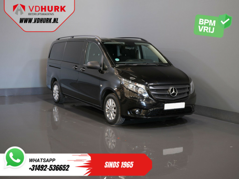 Mercedes-Benz Vito Furgoneta 111 CDI DC Doble Cabina BPM FREE Airco/ Cruise/ PDC V+A/ Gancho de remolque