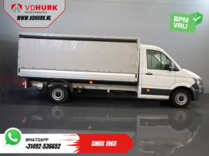 Volkswagen Crafter Open laadbak 35 2.0 TDI 180 pk DSG Aut. BPM VRIJ! 430x203 Open laadbak/ Schuifzeil/ Huif/ Climate/ Adapt. Cruise/ Camera/ Carplay