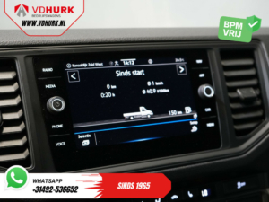 Volkswagen Crafter Open laadbak 35 2.0 TDI 180 pk DSG Aut. BPM VRIJ! 430x203 Open laadbak/ Schuifzeil/ Huif/ Climate/ Adapt. Cruise/ Camera/ Carplay