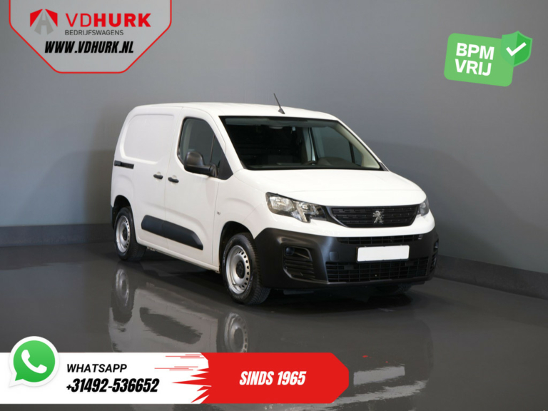 Peugeot Partner Bestelbus 1.6 HDI 75 pk BPM VRIJ! Airco/ Cruise