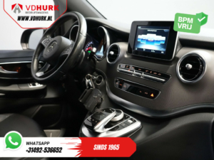 Mercedes-Benz V-Klasse Van 250d L3 Aut. DC Doppelkabine BPM FREE! Leder/ 2x Schiebetür/ Elek.Ventil/ LED/ Standheizung/ Sitzheizung/ Kamera/ Abschlepphaken/ PDC/ Cr
