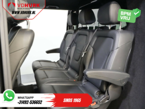 Mercedes-Benz V-Klasse Van 250d L3 Aut. DC Doppelkabine BPM FREE! Leder/ 2x Schiebetür/ Elek.Ventil/ LED/ Standheizung/ Sitzheizung/ Kamera/ Abschlepphaken/ PDC/ Cr