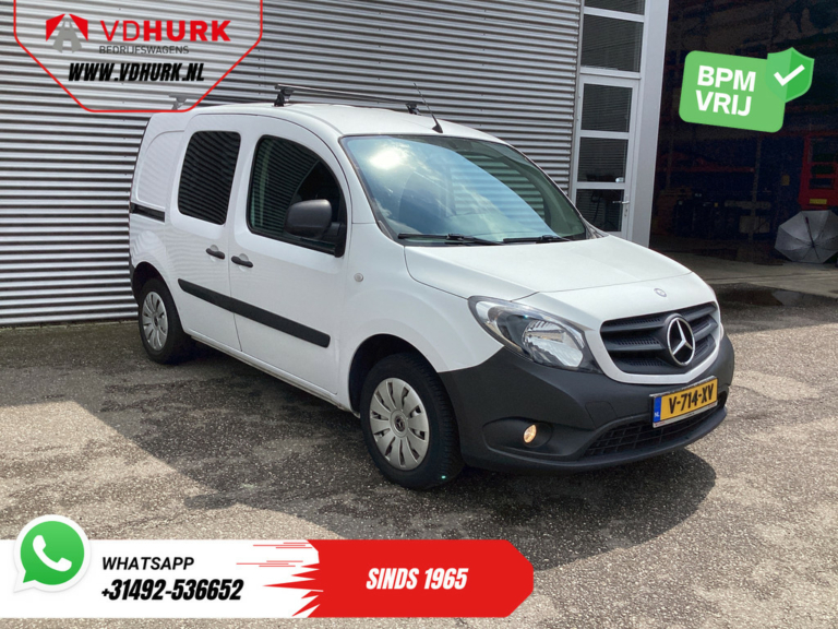 Mercedes-Benz Citan Van 108 CDI 75 CP BPM FREE EUR 6/ NL car/ Airco/ PDC/ Rafturi de acoperiș/ Radio