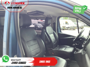 Opel Vivaro Bestelbus 1.6 CDTI 140 pk L2 DC Dubbel Cabine EXPORT ONLY 2x Schuifdeur/ Leder/ Climate/ Carplay/ Camera/ Cruise/ PDC/ Trekhaak/ LMV