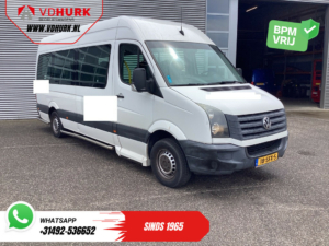 Volkswagen Crafter Personenvervoer 35 2.0 TDI L3H2 EXPORT ONLY! €9.559 incl BTW/BPM Rolstoellift/ 9 Pers/ 9P/ Sidebars/ Rearbar/ Airco