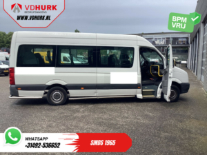 Volkswagen Crafter Personenvervoer 35 2.0 TDI L3H2 EXPORT ONLY! €9.559 incl BTW/BPM Rolstoellift/ 9 Pers/ 9P/ Sidebars/ Rearbar/ Airco