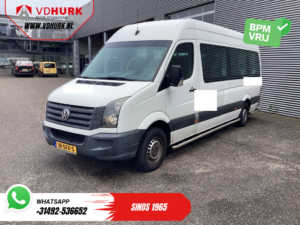 Volkswagen Crafter Personenvervoer 35 2.0 TDI L3H2 EXPORT ONLY! €9.559 incl BTW/BPM Rolstoellift/ 9 Pers/ 9P/ Sidebars/ Rearbar/ Airco