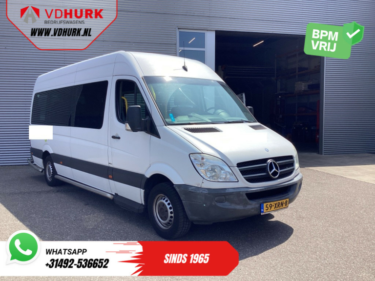 Mercedes-Benz Sprinter Passenger Transport 313 2.2 CDI L3H2 €10,527 Incl. VAT BPM FREE! EXPORT ONLY Combi/ 9 persoane/ Kombi/ 9P/ Airco/ Lift pentru scaune cu rotile