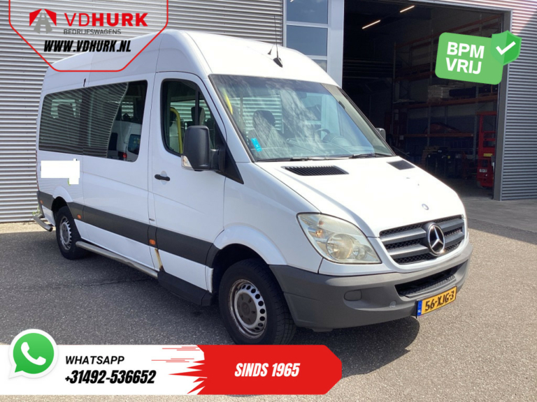 Mercedes-Benz Sprinter Personenvervoer 313 2.2 CDI L2H2 €11.132 Incl. BTW BPM VRIJ! EXPORT ONLY Combi/ 9 Persoons/ Kombi/ 9P/ Airco/ Rolstoellift