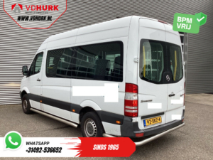 Mercedes-Benz Sprinter Transporte de Pasajeros Mercedes-Benz Sprinter 313 2.2 CDI L2H2 €10,164 Incl. IVA ¡BPM FREE! SÓLO EXPORTACIÓN Combi/ 9 Pasajeros/ Kombi/ 9P/ Airco/ Silla de ruedas elevable