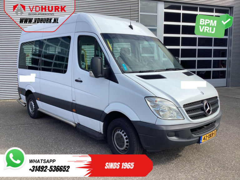 Mercedes-Benz Sprinter Personenvervoer Mercedes-Benz Sprinter 313 2.2 CDI L2H2 €9.922 Incl. BTW BPM VRIJ! EXPORT ONLY Combi/ 9 Persoons/ Kombi/ 9P/ Airco/ Rolstoellift