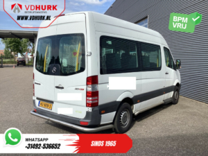 Mercedes-Benz Sprinter Transporte de Pasajeros Mercedes-Benz Sprinter 313 2.2 CDI L2H2 €9,922 Incl. IVA ¡BPM FREE! SÓLO EXPORTACIÓN Combi/ 9 personas/ Kombi/ 9P/ Airco/ Elevador para silla de ruedas