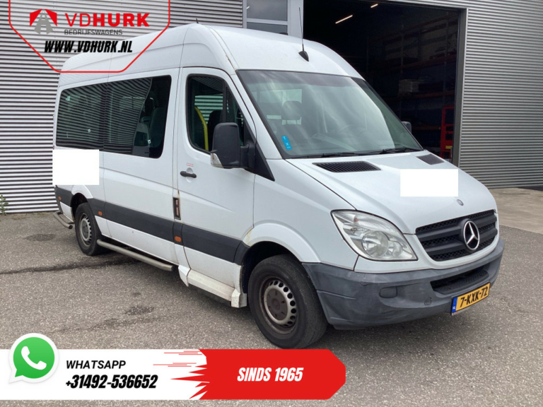 Mercedes-Benz Sprinter Personenvervoer 313 2.2 CDI Aut. L2H2 €11.132 Incl. BTW BPM VRIJ! Combi/ 9 Persoons/ Kombi/ 9P/ Airco/ Rolstoellift
