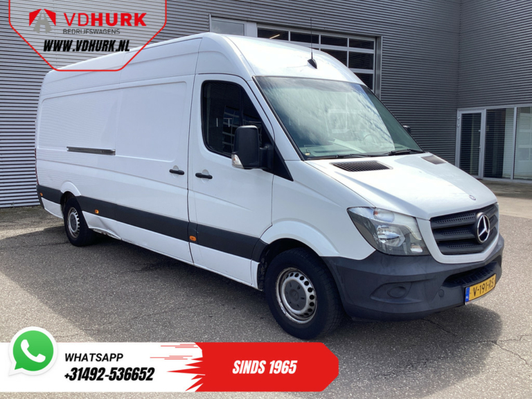 Mercedes-Benz Sprinter Bestelbus 313 2.2 CDI L3H2 EXPORT ONLY Airco/ Cruise/ Camera/ Carplay/ Trekhaak