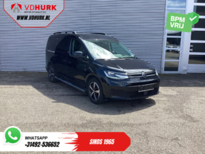 Volkswagen Caddy Cargo Maxi Van 2.0 TDI 125 к.с. DSG Aut. Black Edition BPM БЕЗКОШТОВНО! LED/ Адапт.круїз/ Шкіра/ Підігрів підставки/ Підігрів сидінь/ Навігація/ Carplay/ Камера/ ЦЗ/ L