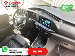 Volkswagen Caddy Cargo Maxi Van 2.0 TDI 125 к.с. DSG Aut. Black Edition BPM БЕЗКОШТОВНО! LED/ Адапт.круїз/ Шкіра/ Підігрів підставки/ Підігрів сидінь/ Навігація/ Carplay/ Камера/ ЦЗ/ L