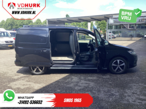 Volkswagen Caddy Cargo Maxi Van 2.0 TDI 125 к.с. DSG Aut. Black Edition BPM БЕЗКОШТОВНО! LED/ Адапт.круїз/ Шкіра/ Підігрів підставки/ Підігрів сидінь/ Навігація/ Carplay/ Камера/ ЦЗ/ L