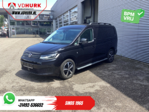 Volkswagen Caddy Cargo Maxi Van 2.0 TDI 125 к.с. DSG Aut. Black Edition BPM БЕЗКОШТОВНО! LED/ Адапт.круїз/ Шкіра/ Підігрів підставки/ Підігрів сидінь/ Навігація/ Carplay/ Камера/ ЦЗ/ L