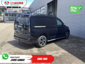 Volkswagen Caddy Cargo Maxi Van 2.0 TDI 125 к.с. DSG Aut. Black Edition BPM БЕЗКОШТОВНО! LED/ Адапт.круїз/ Шкіра/ Підігрів підставки/ Підігрів сидінь/ Навігація/ Carplay/ Камера/ ЦЗ/ L