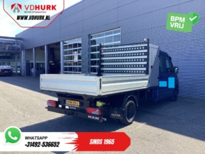 MAN TGE Відкритий кузов 50 2.0 180 к.с. DC Double Cab BPM БЕЗКОШТОВНО! Відкритий кузов/ 7 персон/ Подвійний кондиціонер/ Адапт. Круїз/ 3.5т буксирний пер./ Тахо/ М'які сидіння/ C