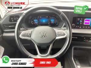 Volkswagen Caddy Cargo Van 2.0 TDI 125 к.с. DSG Aut. Style BPM БЕЗКОШТОВНО! LED/ Адапт.круїз/ Підігрів стоянки/ Підігрів сидінь/ Carplay/ Камера/ PDC/ LMV/ Фаркоп/ Airco