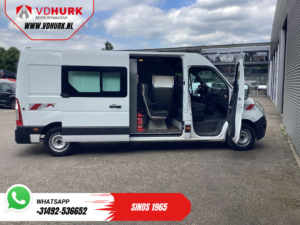 Renault Master Van 2.3 dCi 135 к.с. L3H2 DC Double Cab EXPORT ONLY Navi/ Aircon/ Cruise/ Towing Hook