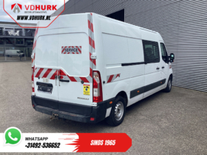 Renault Master Van 2.3 dCi 135 к.с. L3H2 DC Double Cab EXPORT ONLY Navi/ Aircon/ Cruise/ Towing Hook