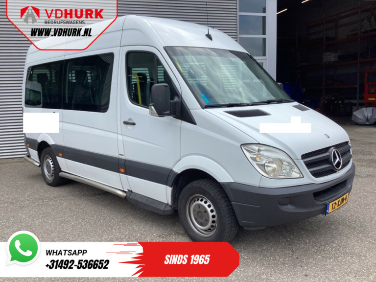 Mercedes-Benz Sprinter Transporte de Pasajeros 313 2.2 CDI L2H2 €9922 Incl. IVA ¡BPM GRATIS! SÓLO EXPORTACIÓN Combi/ 9 personas/ Kombi/ 9P/ Airco/ Elevador para silla de ruedas