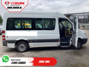 Mercedes-Benz Sprinter Пасажирський транспорт 313 2.2 CDI L2H2 €9922 Вкл. ПДВ BPM БЕЗКОШТОВНО! ТІЛЬКИ ДЛЯ ЕКСПОРТУ Комбі/ 9 осіб/ Комбі/ 9P/ Кондиціонер/ Підйомник для інвалідних візків