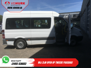 Mercedes-Benz Sprinter Transporte de Pasajeros 313 2.2 CDI L2H2 €9922 Incl. IVA ¡BPM GRATIS! SÓLO EXPORTACIÓN Combi/ 9 personas/ Kombi/ 9P/ Airco/ Elevador para silla de ruedas