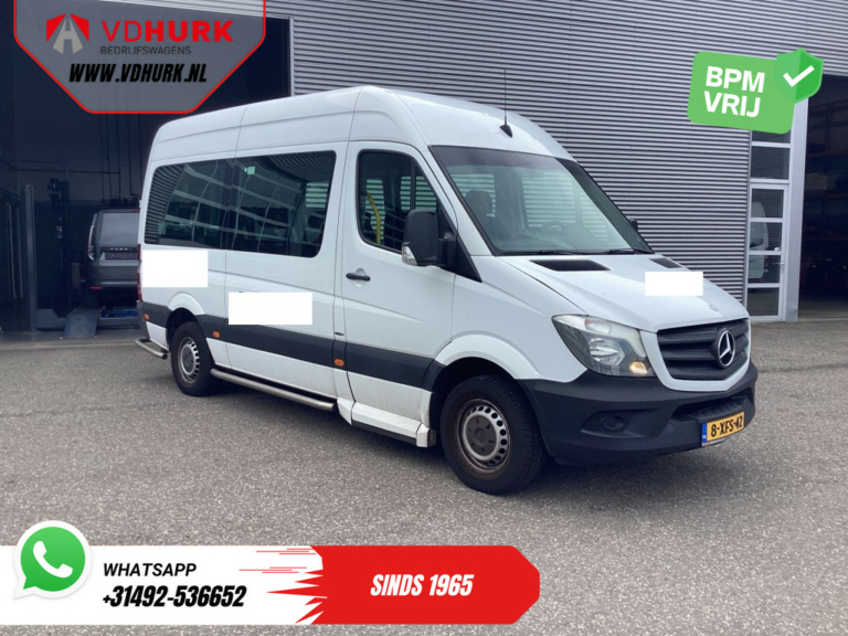 Mercedes-Benz Sprinter Пасажирський транспорт Mercedes-Benz 313 2.2 CDI Aut. E6 L2H2 €10 890 Вкл. ПДВ BPM БЕЗКОШТОВНО! ТІЛЬКИ ДЛЯ ЕКСПОРТУ Комбі/ 9 осіб/ Комбі/ 9P/ Кондиціонер/ Підйомник для інвалідних візків