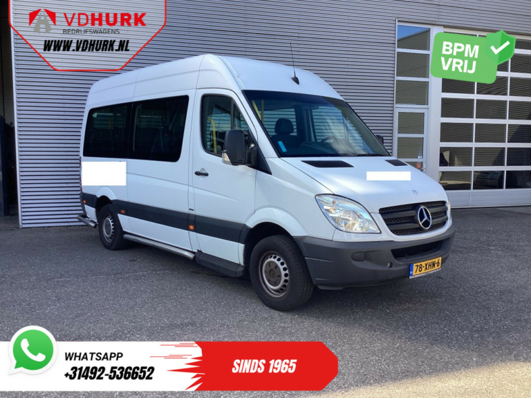 Mercedes-Benz Sprinter Пасажирський транспорт 313 2.2 CDI Авт. L2H2 €10 648 Вкл. ПДВ BPM БЕЗКОШТОВНО! ТІЛЬКИ ДЛЯ ЕКСПОРТУ Комбі/ 8 осіб/ 8P/ кондиціонер/ підйомник для інвалідних візків/ бокові стійки/ заднє сидіння