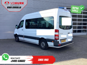 Mercedes-Benz Sprinter Пасажирський транспорт 313 2.2 CDI Авт. L2H2 €10 648 Вкл. ПДВ BPM БЕЗКОШТОВНО! ТІЛЬКИ ДЛЯ ЕКСПОРТУ Комбі/ 8 осіб/ 8P/ кондиціонер/ підйомник для інвалідних візків/ бокові стійки/ заднє сидіння