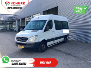 Mercedes-Benz Sprinter Пасажирський транспорт 313 2.2 CDI Авт. L2H2 €10 648 Вкл. ПДВ BPM БЕЗКОШТОВНО! ТІЛЬКИ ДЛЯ ЕКСПОРТУ Комбі/ 8 осіб/ 8P/ кондиціонер/ підйомник для інвалідних візків/ бокові стійки/ заднє сидіння