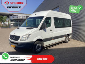Mercedes-Benz Sprinter Personentransport 313 2.2 CDI L2H2 9.922 € inkl. MwSt. BPM FREE! NUR EXPORT Kombi/ 9 Personen/ Kombi/ 9P/ Airco/ Rollstuhllift