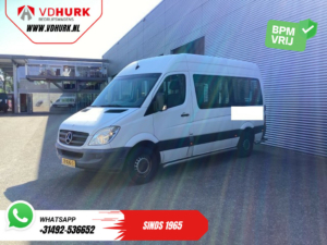 Mercedes-Benz Sprinter Пасажирський транспорт 313 2.2 CDI L2H2 €9 922 Вкл. ПДВ BPM БЕЗКОШТОВНО! ТІЛЬКИ ДЛЯ ЕКСПОРТУ Комбі/ 9 осіб/ Комбі/ 9P/ Кондиціонер/ Підйомник для інвалідних візків