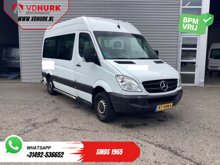 Mercedes-Benz Sprinter Personenvervoer 313 2.2 CDI Aut. L2H2 €8.712 Incl. BTW BPM VRIJ! EXPORT ONLY Combi/ 9 Persoons/ Kombi/ 9P/ Airco/ Rolstoellift