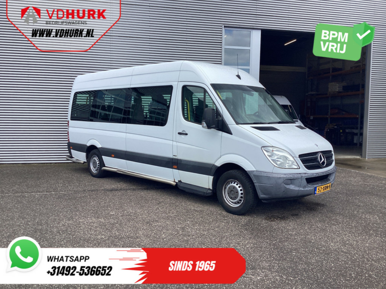 Mercedes-Benz Sprinter Пасажирський транспорт 313 2.2 CDI L3H2 €10 572 Вкл. ПДВ BPM БЕЗКОШТОВНО! ТІЛЬКИ ДЛЯ ЕКСПОРТУ Комбі/ 9 осіб/ Комбі/ 9P/ Кондиціонер/ Підйомник для інвалідних візків