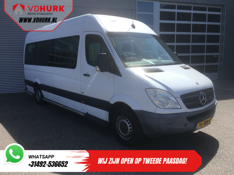 Mercedes-Benz Sprinter Personenvervoer 313 2.2 CDI L3H2 €8.954 Incl. BTW BPM VRIJ! EXPORT ONLY Combi/ 9 Persoons/ Kombi/ 9P/ Airco/ Rolstoellift