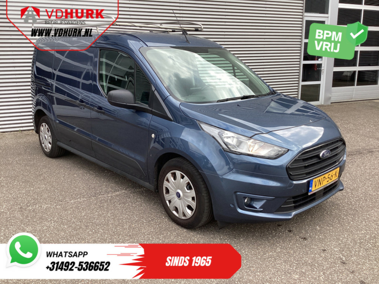 Ford Transit Connect Bestelbus 1.0 100 pk BENZINE L2 Limited BPM VRIJ! Carplay/ Imperiaal/ Cruise/ Camera/ PDC/ Cruise