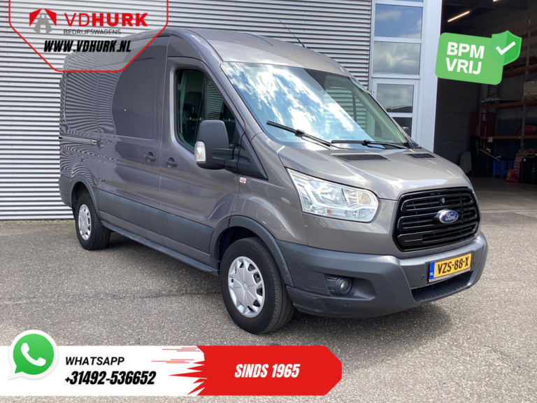 Ford Transit Bestelbus 350 2.0 TDCI 170 pk Aut. L2 EXPORT ONLY Carplay/ Camera/ Navi/ Cruise/ PDC/ Trekhaak